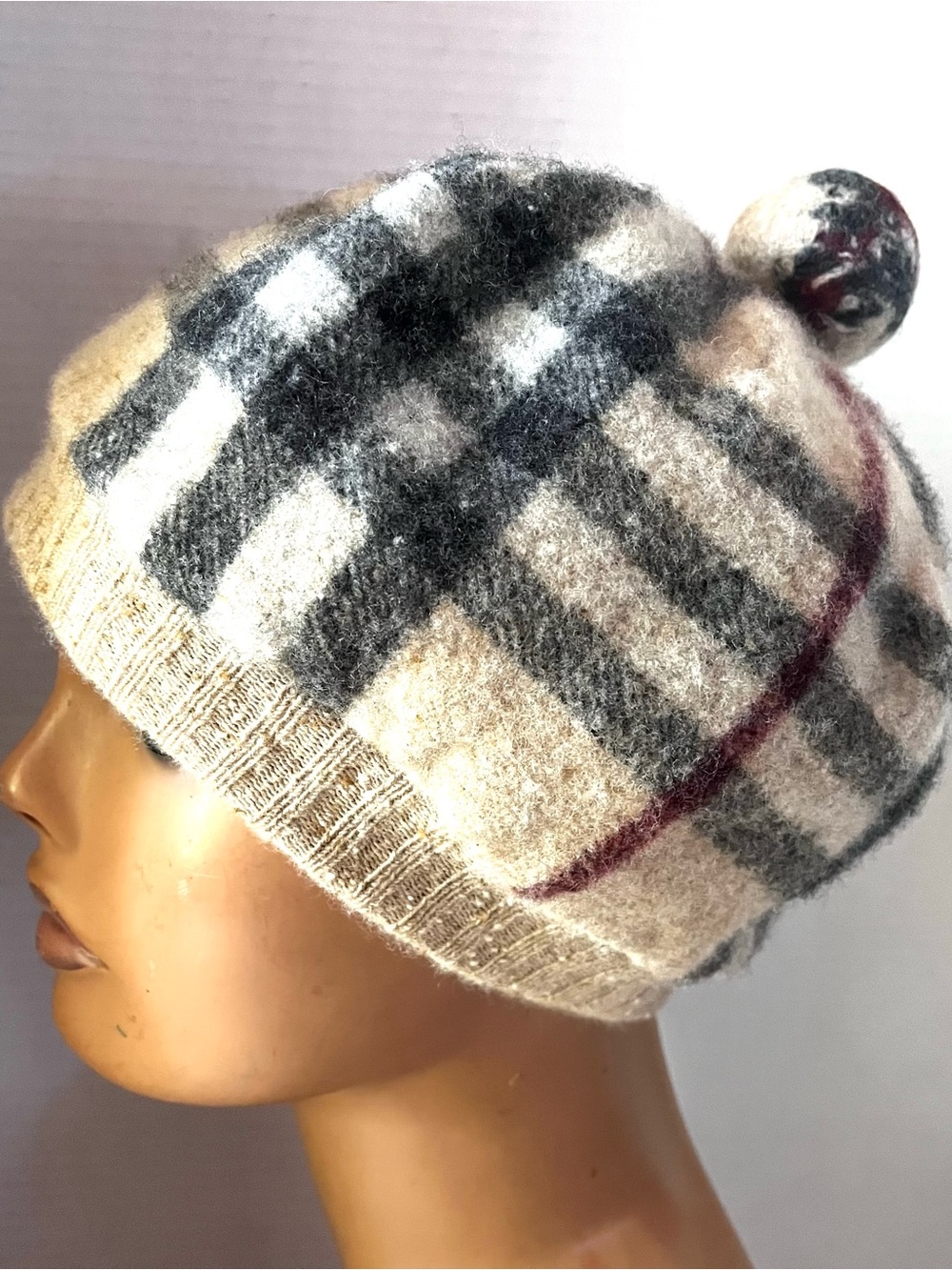 Burberry Wool Pom-Pom Beanie - Picture 5 of 11